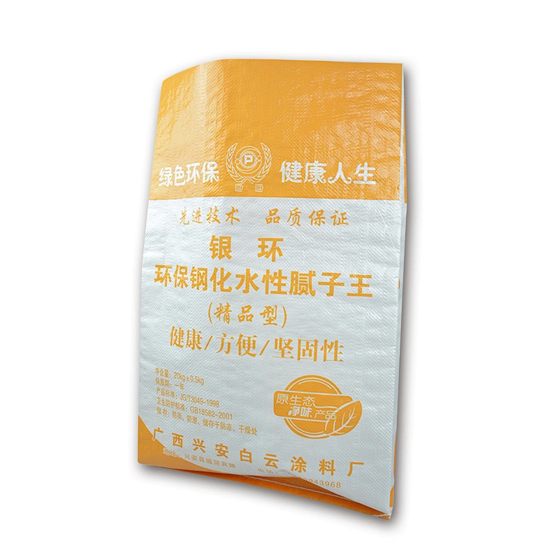 PP woven packaging cement, putty powder, valve bag 20kg