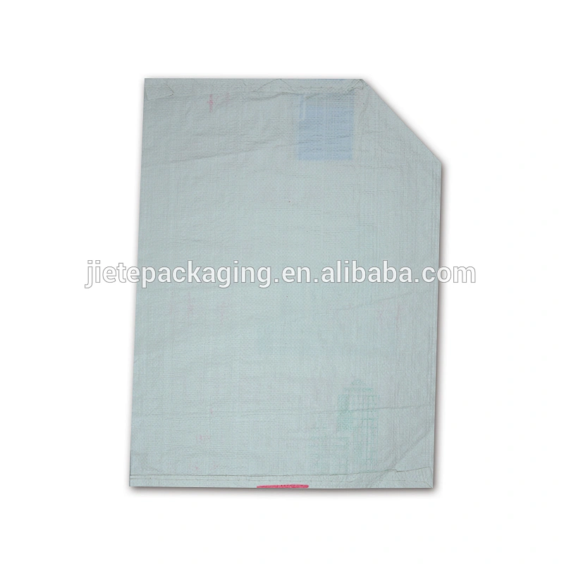 PP woven putty powder, coating, cement, sand bag with color printing with valve port