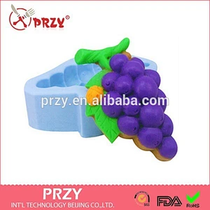 DIY handmade soap silicone mold of grapes