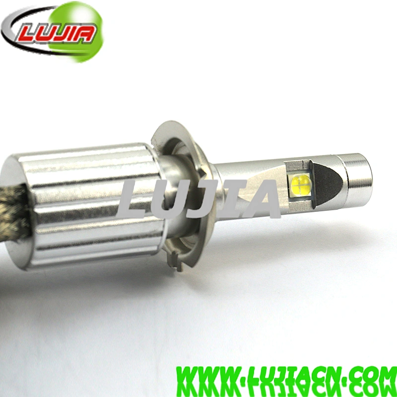 Good price h7 12v 55w 60W led bulb 2 sides emitting h7 c rees XHP50 4300K 6000k h7 mini projector Headlight
