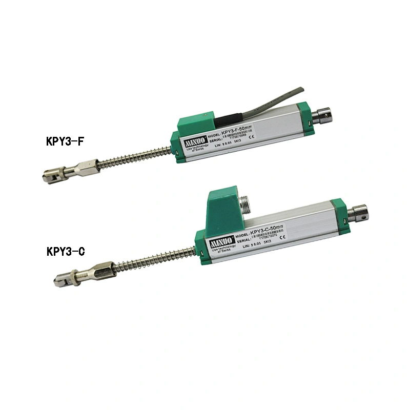 KPY control rod spring return potentiometer linear displacement sensor