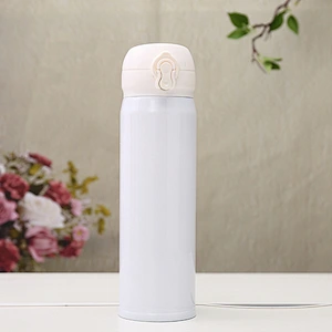 Promotional hot sale bounce cup candy color vacuum flask 500ml for student