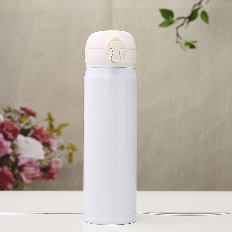 Promotional hot sale bounce cup candy color vacuum flask 500ml for student