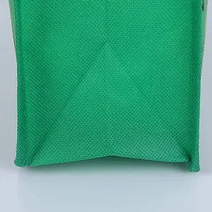 Green portable shopping bag non-woven wholesale