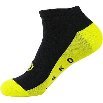 cotton non slip jacquard half terry sport socks