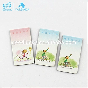 Custom handmade magnetic bookmarks with fruit designs