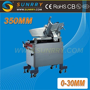 Floor Type Meat Slicer/Professional Meat Slicer/Forzen Meat Slicer with Italy belt and blade(SY-MS350L SUNRRY)