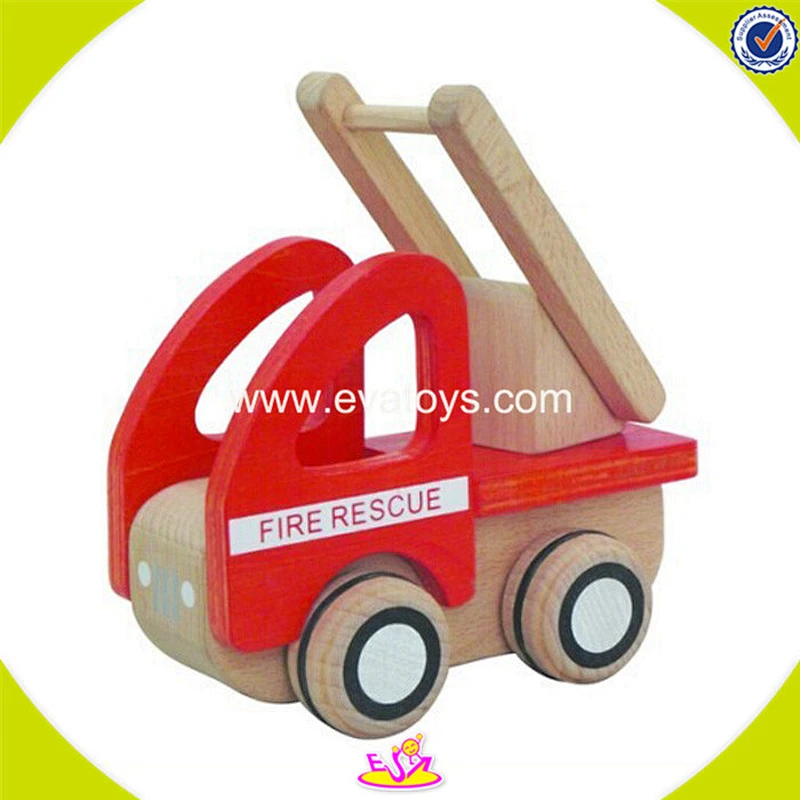 Wholesale new design Mini Colorful wooden truck car toy for baby W04A097