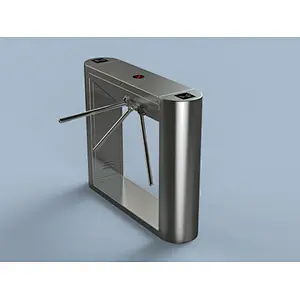 Stainless Steel Three-arm Adjustable Rotation Portable Turnstiles