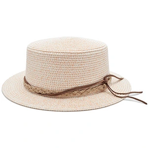 New Style Summer Anti UV Beach woven paper raffia straw hat