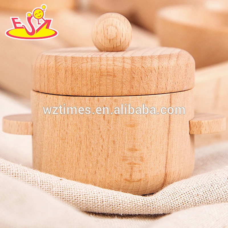 2017 Wholesale best natural kitchen playsets fashion kids wooden kitchen playsets W10B189