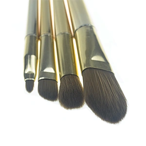 4pcs cosmetic makeup brush set hot higher quality foundation brush costom makeup brushes