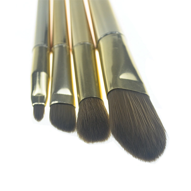 4pcs cosmetic makeup brush set hot higher quality foundation brush costom makeup brushes