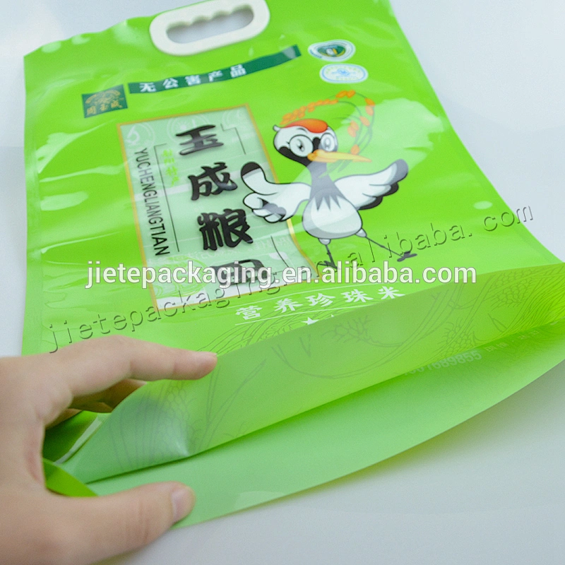 Customized 150 micron PE vacuum high quality 25kg bag of rice