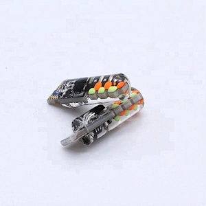 Lightech wholesale 12V RGB Flashing Auto Light Canbus T10 LED Bulbs