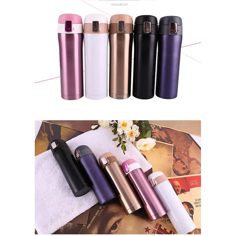 2019 new type vacuum flask double wall stainless steel water cup insulated container bottle