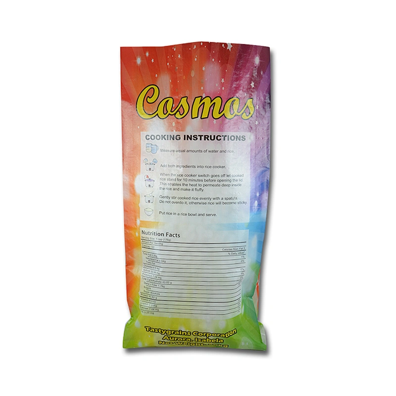Brand new pp woven rice plastic bag of 50kg