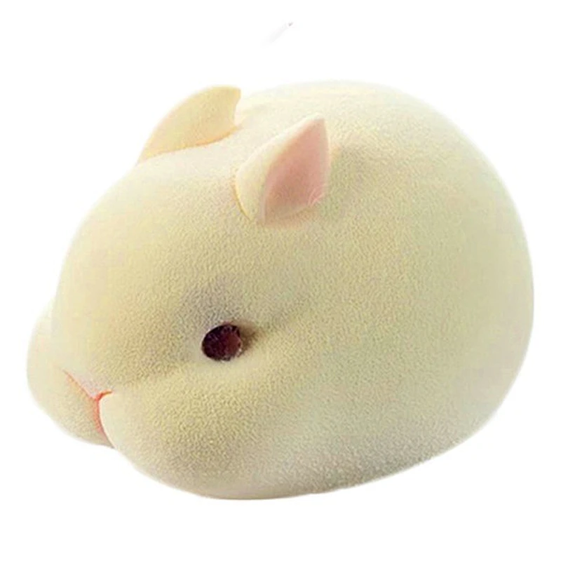 Food grade silicone cute rabbit shape mold for milk jelly mousse coffee sugar baking tools
