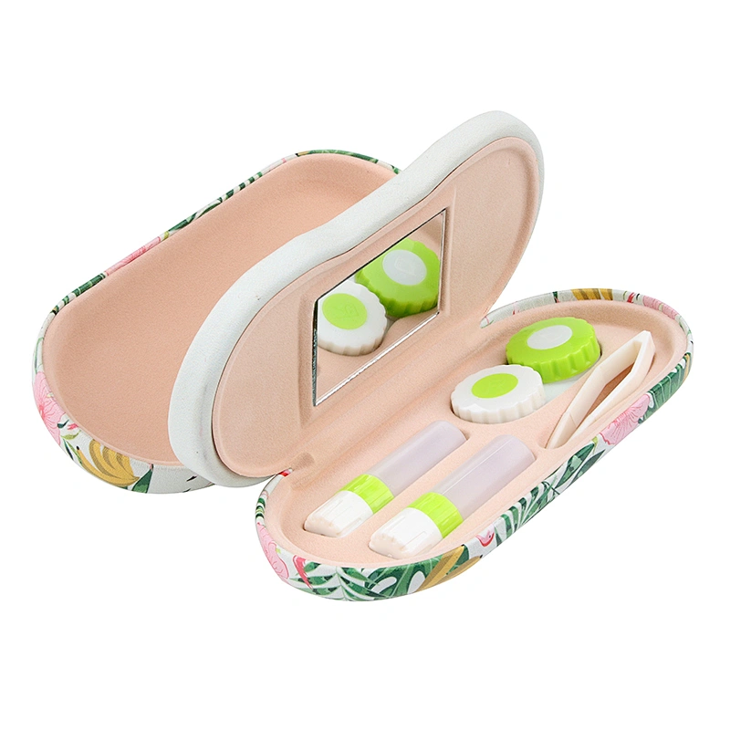 Duel Eye glass Case and Contact Lens Case For Glasses