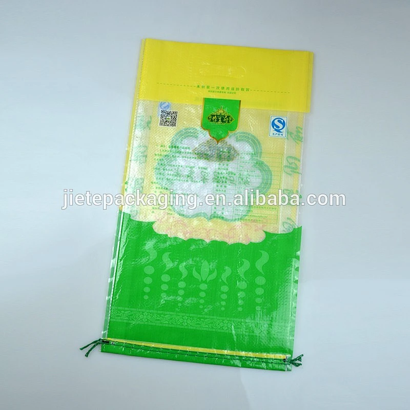 Video, China three side sealed sugar sachets silver polypropylene pp woven rice packing bags 5kg