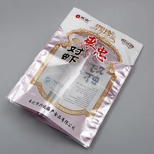 Transparent PE bag for food, bath towel packaging