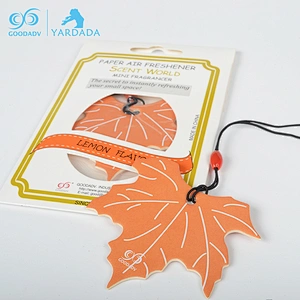 custom paper air freshener/hanging air freshener
