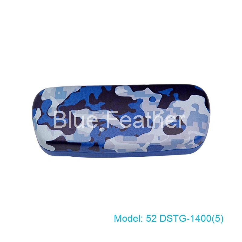 Unique Digital Printing Camouflage Pattern PU Glasses Cases for Unisex