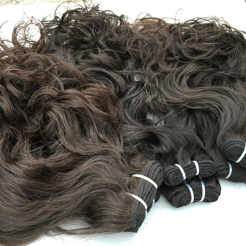 The best quality fayuan human hair unprocessed raw virgin brazilian human hair wet and wavy weave