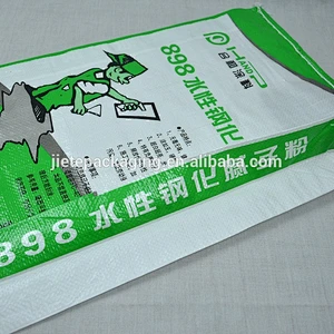 moisture proof pp woven cement packaging valve bag 50kg 25kg