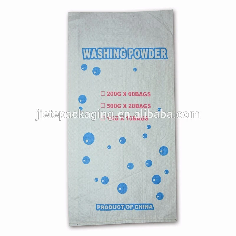 Big volume clothes washing powder pp woven big bags packaging detergent powder