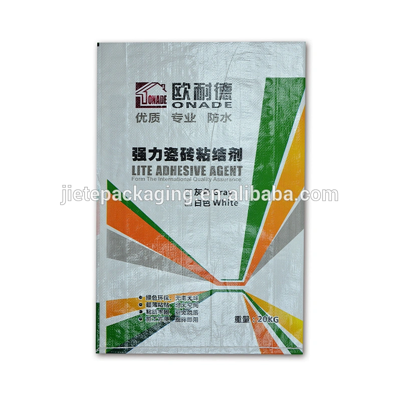 Video, professional bopp laminated pp woven bag for packing chemical, adhesive, laundry washing, wall putty 10kg 20kg