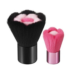 New design cosmetic tools professional makeup brush flower shape kabuki brush