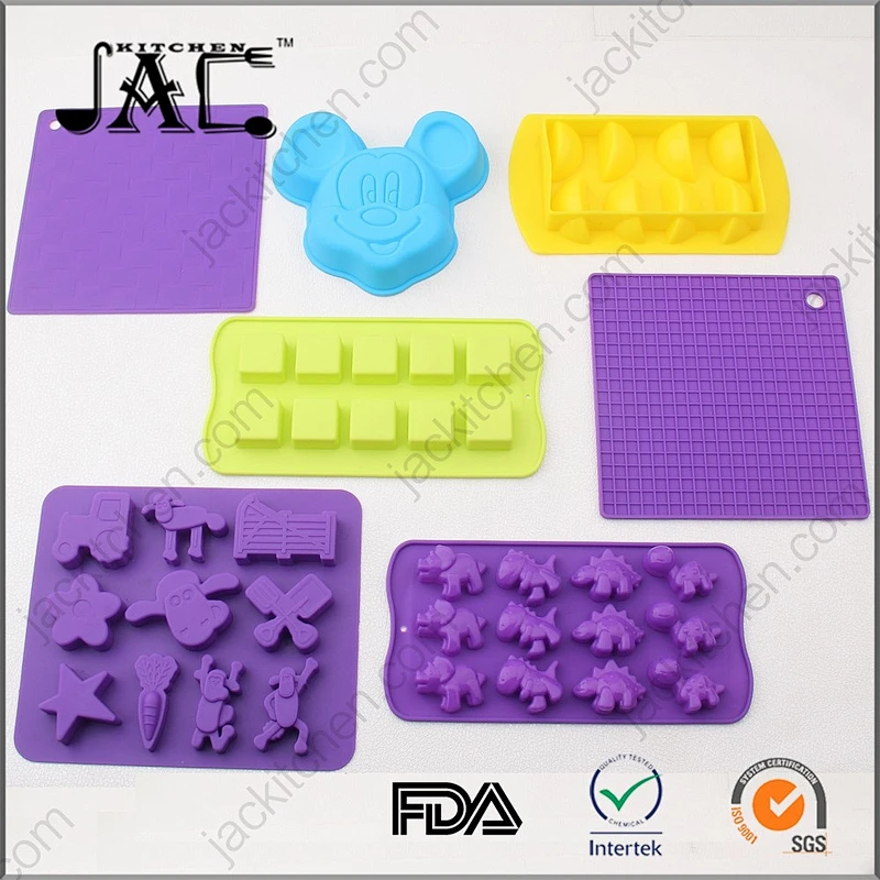 Hot Selling Durable Silicone Rectangular Cake Pan