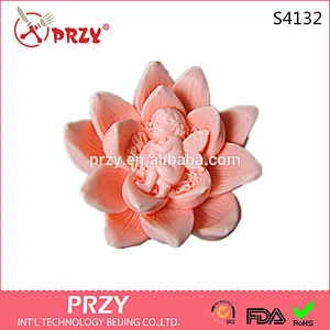 S4132 PRZY 2D Silicone soap and candle mold - Fairy no16 Sumiko The Fairy Child