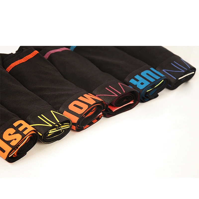 European size breathable custom logo sexy men underwear boxer briefs