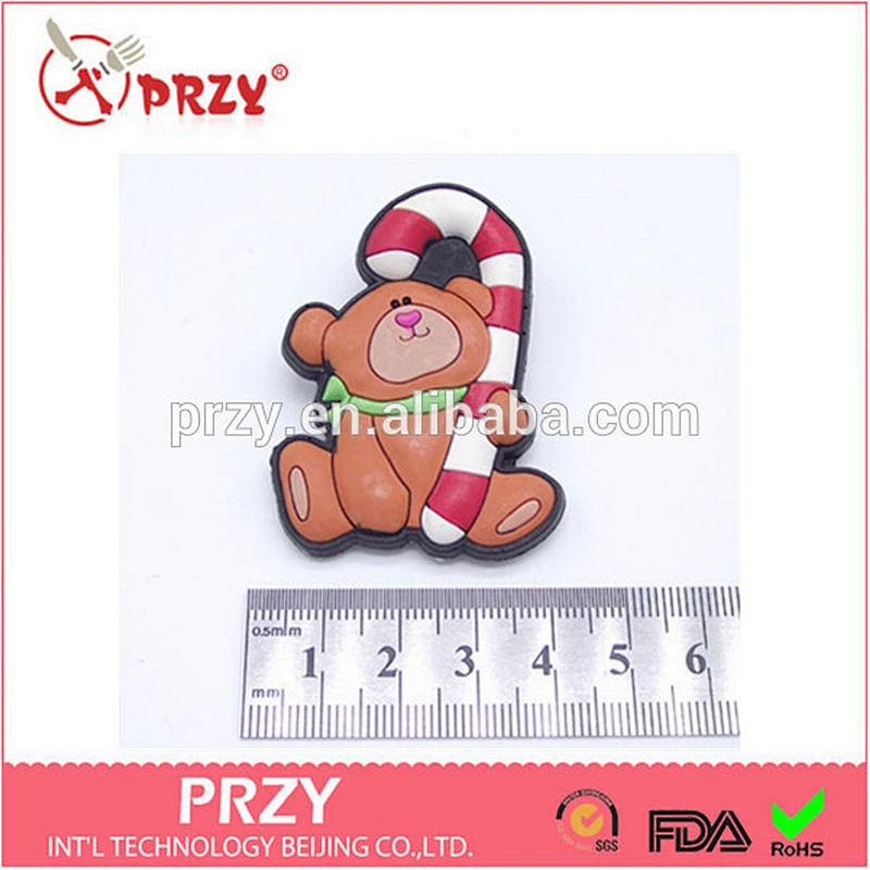 F1924 PRZY decorative christmas bear silicone cake mold