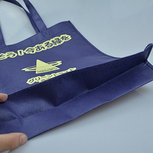 Cheap plastic pp non woven shopping bag