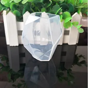 Geometric Resin Jewelry Pendant Soap Mould Handmade DIY Soap  Aroma Stone silicone mold