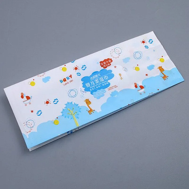 Guaranteed quality cheap wet paper towel bag for children