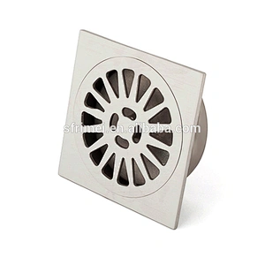 Kingsun High Quality 304 Stainless Steel Brushed Bathroom Floor Shower Drain Toilet Grating KL-F-C006(3'')