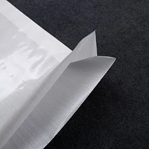 Made in china 25kg pp woven plastic bags for rice packaging