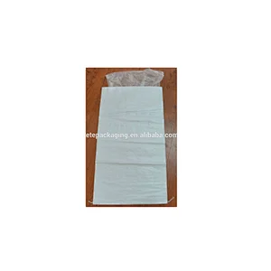 Moisture proof white pp woven sugar bag with liner for chemical,cement,mortar,tile adhesive, wall putty powder