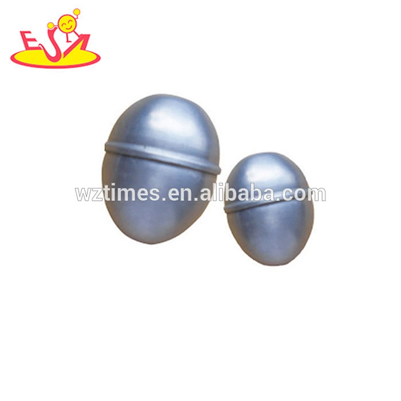Wholesale baby mini wooden musical egg shakers promotion wooden musical egg shakers for kids W07I080