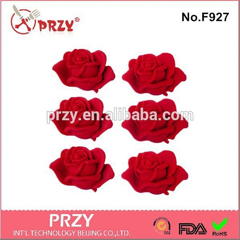 Wholesale Fondant Cake Silicone Rose cookie Mold