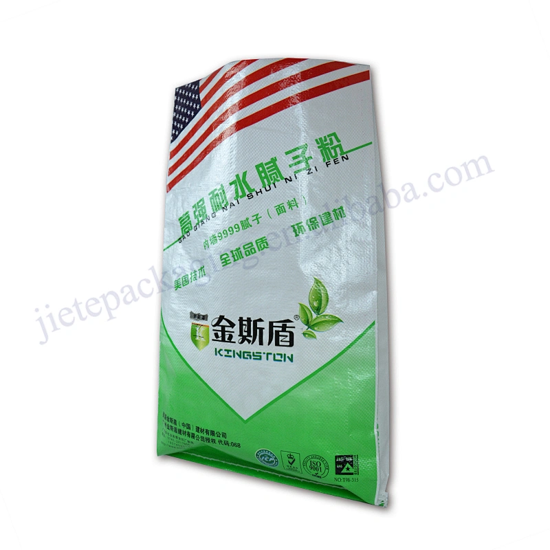 Customized laminated pp woven polypropylene cement bag for wall putty