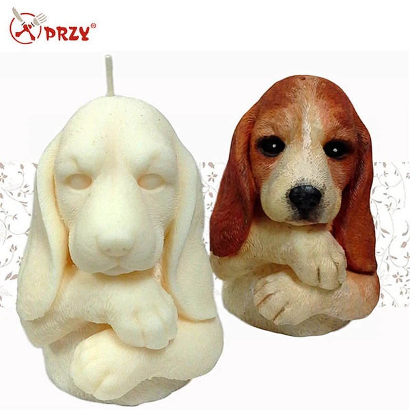 S3160 3D Paintable Handmade Scented Candle silicone mold