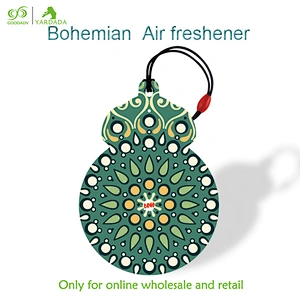 The green gourd shape hangs the air freshener, applies the handbag / wardrobe / bedroom / car, cheap sell popular.