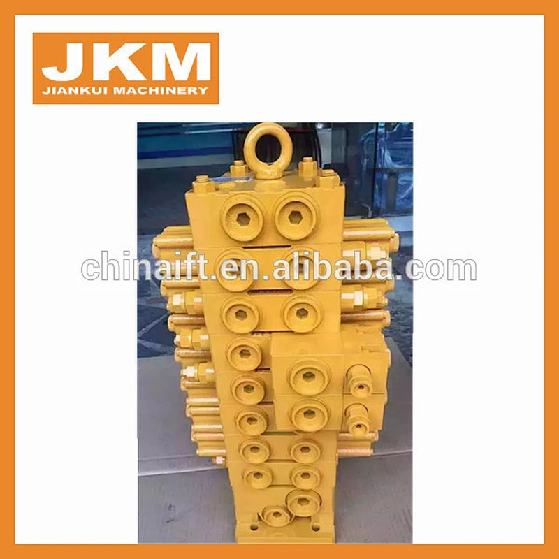 mini excavator main valve, hydraulic control valve for PC30, PC40, PC55, PC60