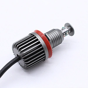 40W H8 Headlight Blue Red Green White Angel Eyes LED