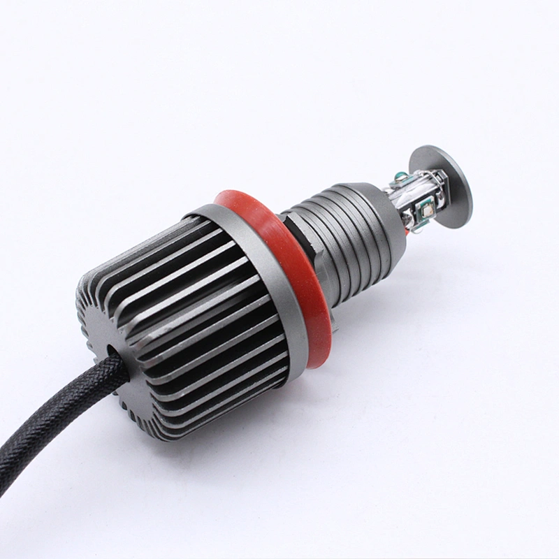 40W H8 Headlight Blue Red Green White Angel Eyes LED